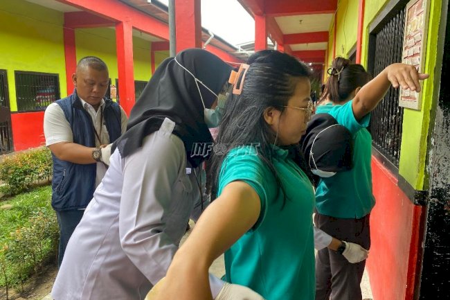 Cegah Barang Terlarang, Kanwil Ditjenpas Jambi Razia Lapas Perempuan