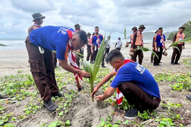 Jaga Lingkungan dan Dukung Ketahanan Pangan, Warga Binaan Hijaukan Nusakambangan