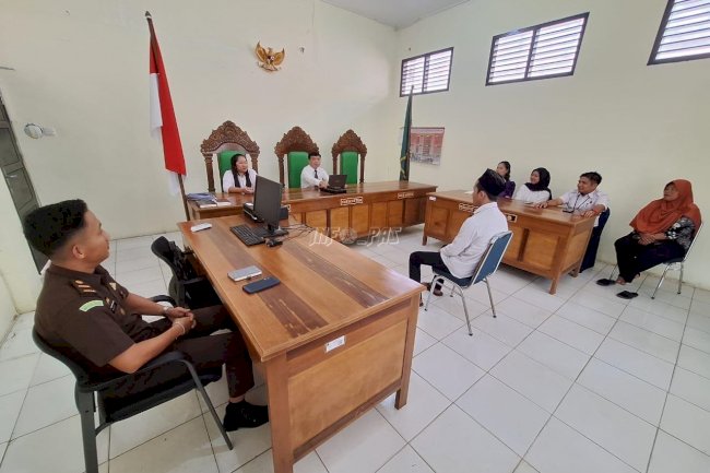 Dampingi Anak di Persidangan, PK Bapas Muara Bungo Penuhi Hak ABH