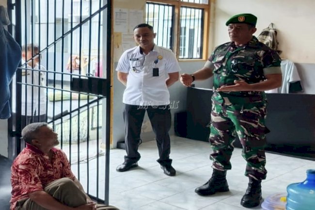 Lapas Wahai dan Koramil 1502-05 Wahai Perkuat Sinergi Kamtib