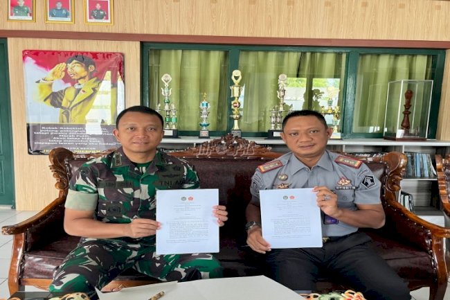 Lapas Tolitoli dan Kodim 1305/Buol Tolitoli Jalin Kerja Sama Penguatan Keamanan