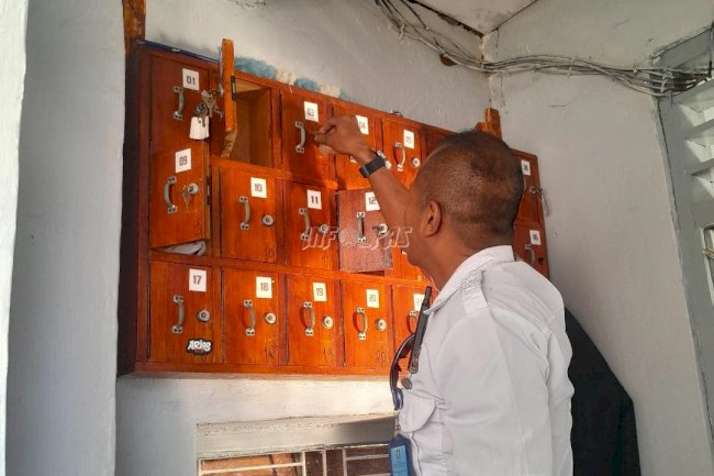 Sterilisasi Handphone di Lapas Atambua, Komitmen Zero Halinar