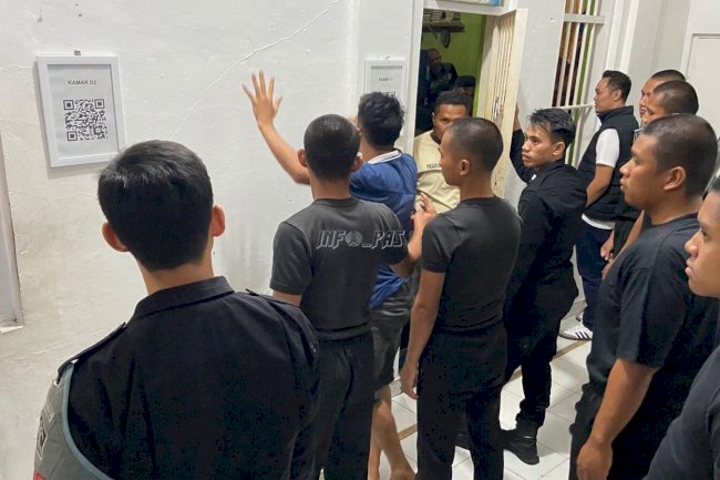 Rutan Sungai Penuh Gelar Razia Mendadak, Cegah Gangguan Keamanan