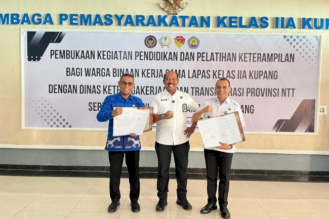 Kakanwil Ditjenpas NTT Tegaskan Pemasyarakatan Harus Humanis dan Produktif