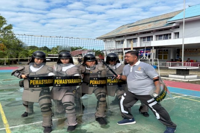 Lapas Tolitoli Bekali CASN dengan Pelatihan Pengendalian Huru-Hara