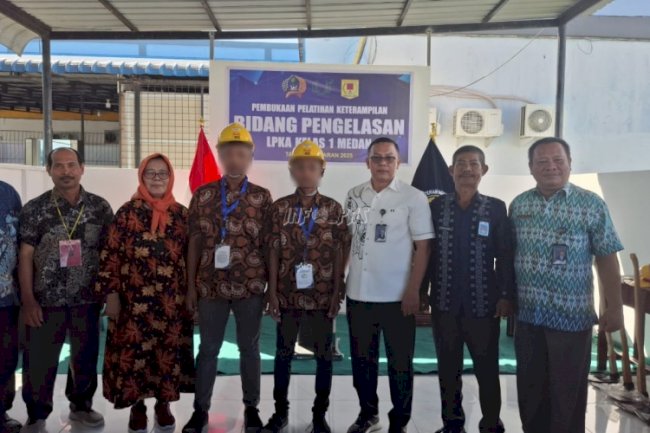 LPKA Medan Latih Anak Binaan dengan Keterampilan Pengelasan Profesional
