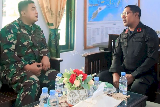 Karutan Masohi Sambangi Dandim 1502/Masohi, Perkuat Kolaborasi Kedua Institusi