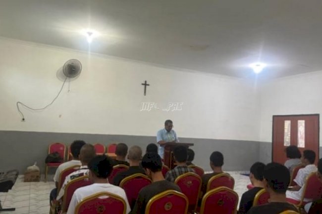 Sentuhan Kasih Rohani untuk Anak Binaan LPKA Medan dari Yayasan Solideogloria