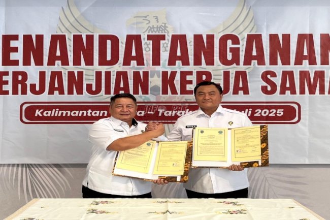Kanwil Ditjenpas Kaltim Sepakati PKS dengan BNNP dan BIN Daerah Kaltara