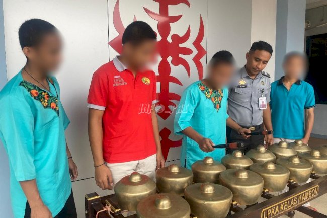 Bangun Karakter Lewat Budaya, LPKA Ambon Gelar Pelatihan Totobuang