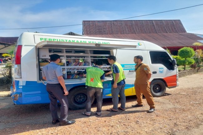 Perpustakaan Keliling Kembali Sambangi Lapas Jambi, Warga Binaan Antusias Membaca