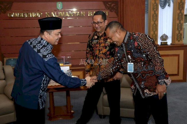 Kanwil Ditjenpas Kalbar Audiensi dengan Gubernur Bahas Solusi Overcrowded