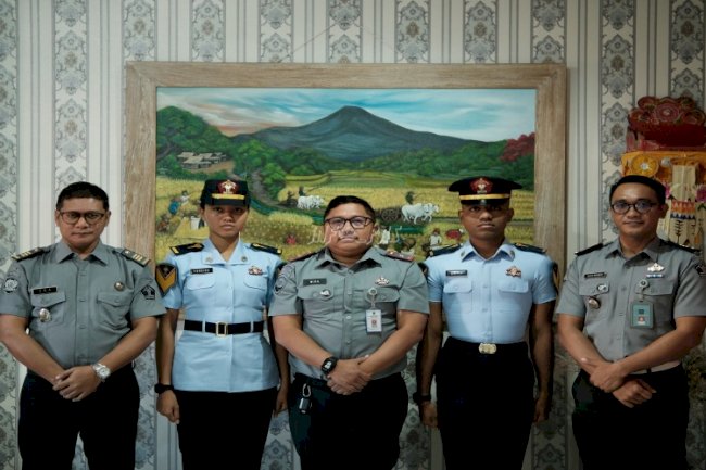 Terima Dua Taruna Poltekpin, Kalapas Tabanan: Jadikan Kesempatan Ini untuk Tambah Wawasan dan Pengalaman