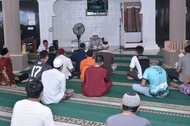 Lapas Narkotika Muara Sabak Bina Rohani Warga Binaan lewat Tausiah Keagamaan