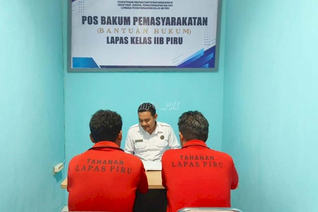 Lapas Piru Perluas Akses Keadilan Lewat Pos Bakum