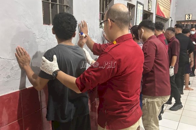 Kanwil Ditjenpas Kalsel Gelar Razia dan Tes Urine di Rutan Pelaihari