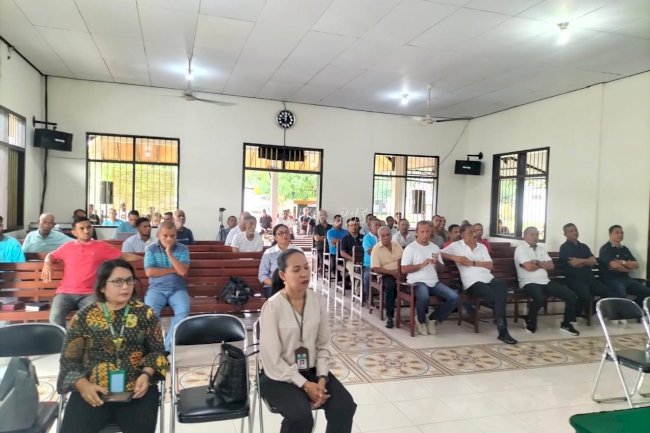 Bimbingan Rohani Warga Binaan Kristen di Lapas Ambon: “Yesus Gembala Kita”