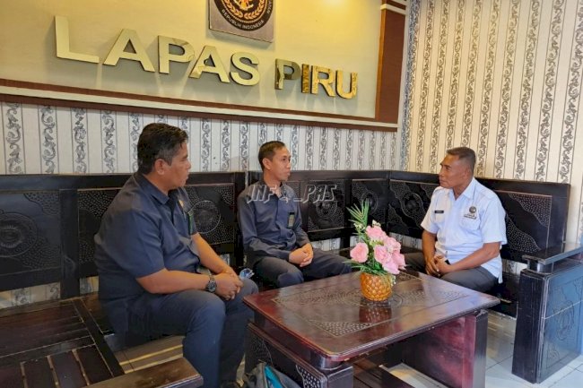 Lapas Piru dan Pengadilan Agama Jalin Kerja Sama Persidangan Teleconference