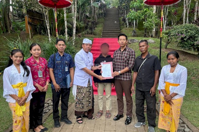 Capai Kesepakatan Diversi, PK Bapas Karangasem Dampingi Pelaksanaan Putusan ABH