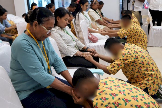 Suasana Haru Warnai Peringatan HAN 2025 di LPKA Ambon