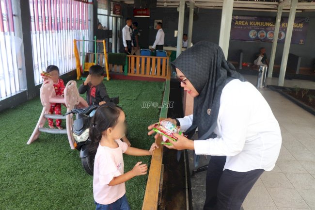 Lapas Jambi Hadirkan Suasana Ramah Anak di Hari Anak Nasional