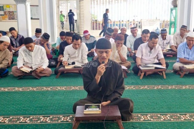 Warga Binaan Lapas Pangkalpinang Ikuti Ujian Tahfiz