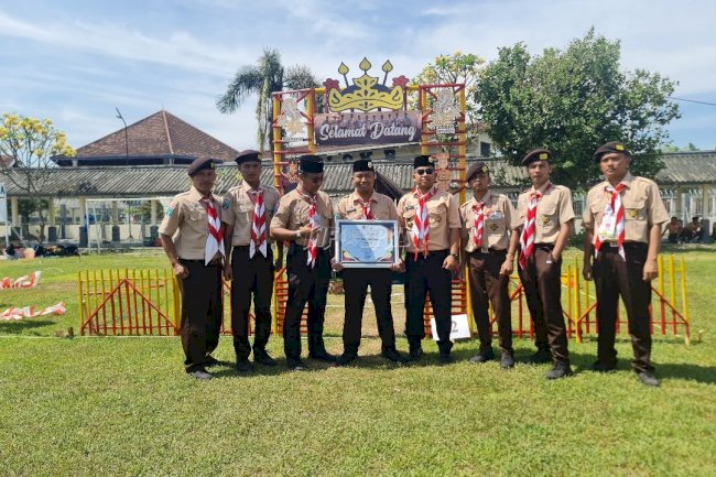 Gudep Lapas Banyuwangi Sabet Juara 3 Kontingen Terbaik Perkemahan se-Jatim