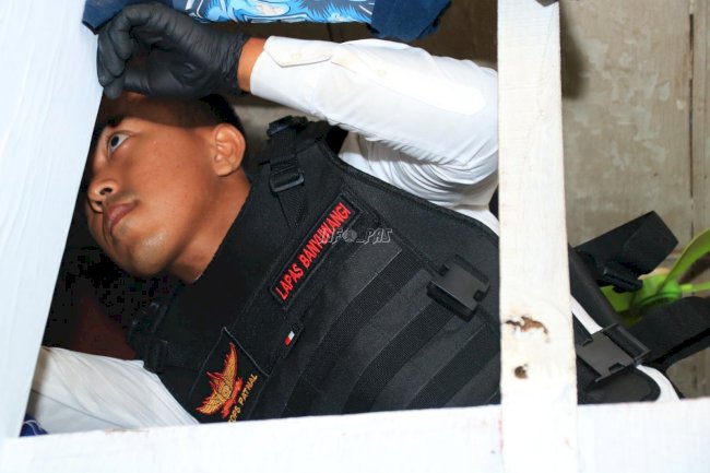 Cegah Barang Terlarang, Lapas Banyuwangi Digeledah Kanwil Ditjenpas Jatim