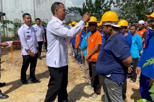 80 Warga Binaan Lapas Banjar Baru Ikuti Pelatihan Konstruksi Bangunan