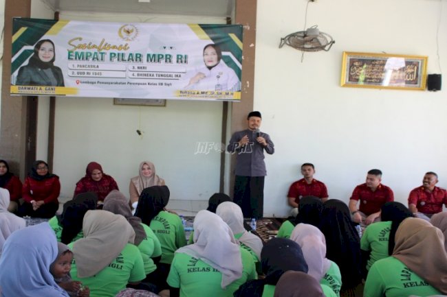 Lapas Perempuan Sigli Sambut Anggota DPD RI/MPR Dapil Aceh, Sosialisasikan Empat Pilar Kebangsaan