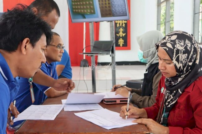 Cegah Penularan TBC, Lapas Ambon Gelar Skrining Bersama Labkesmas dan Dinkes