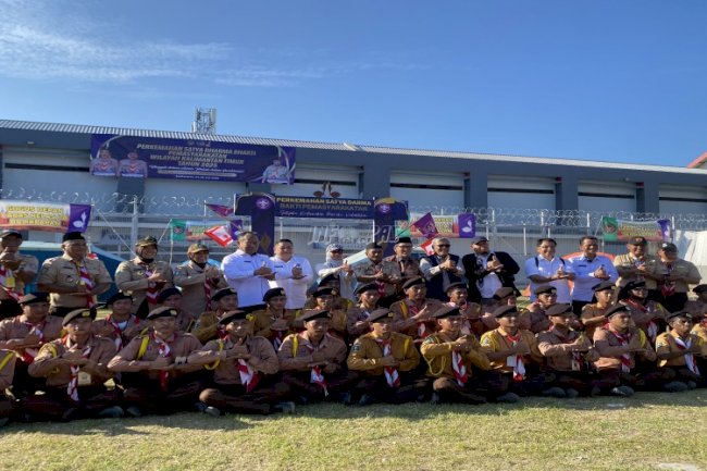 Kegiatan Kepramukaan Warga Binaan di Lingkungan Kanwil Ditjenpas Kaltim Tuai Pujian Komisi XIII DPR RI