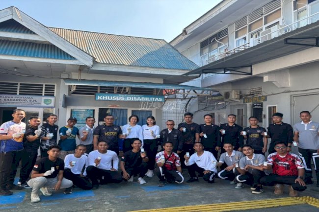 Petugas Lapas Tolitoli Tes Urine Mendadak, Seluruhnya Negatif Narkoba