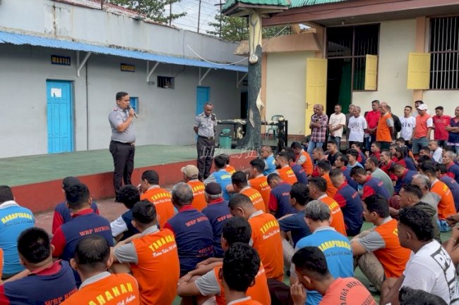 Karutan Ambon Ajak Warga Binaan Sukseskan Momen Peringatan Kemerdekaan RI