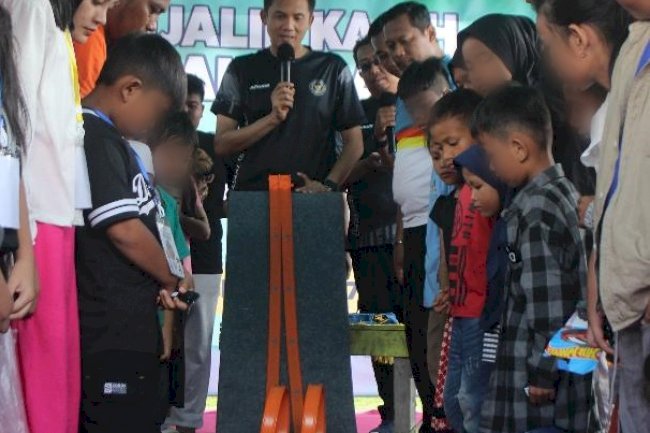 Lapas Tanjungpandan Rayakan HAN bersama Anak Warga Binaan dan Petugas