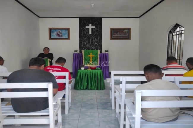 Bangun Iman di Balik Jeruji, Lapas Wahai Gelar Ibadah Buka Usbu