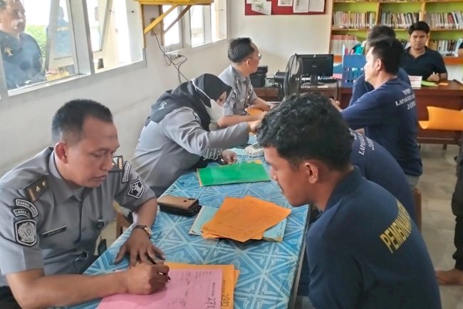 Jaga Kesehatan Fisik dan Mental Warga Binaan, Lapas Jambi Lakukan Pemeriksaan Menyeluruh
