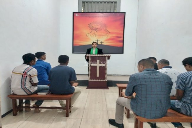 Gandeng GPM Banda, Lapas Bandanaira Gencarkan Pembinaan Rohani Warga Binaan 