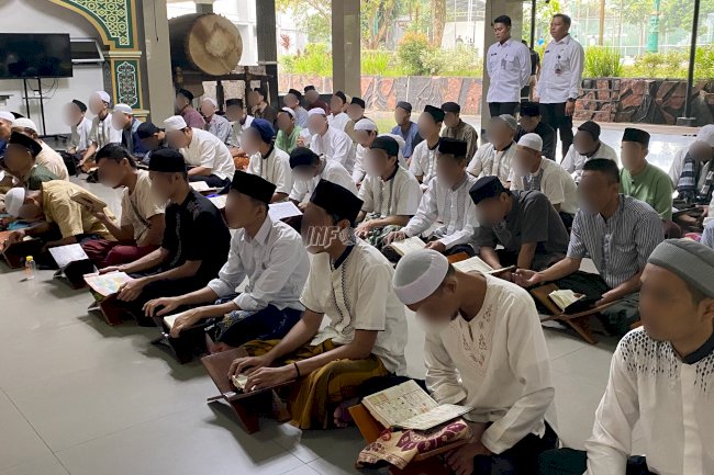 60 Warga Binaan Lapas Cibinong Ikuti Program Tahfidz