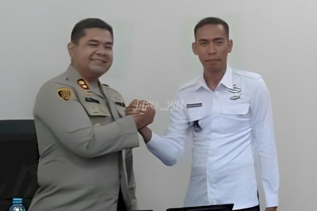 Kalapas Geser dan Kapolres SBT Perkuat Sinergi Jaga Kamtib