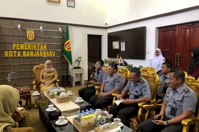 Perkuat Pembinaan, Kalapas Banjarbaru Jalin Sinergi dengan Wali Kota
