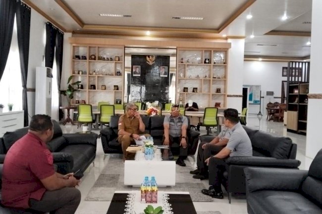 Sinergi Jelang HUT RI, Lapas Tual Audiensi dengan Bupati Maluku Tenggara