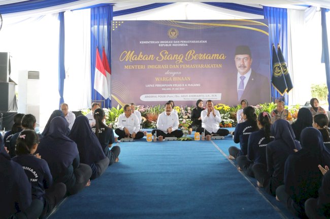 Menimipas Santap Nasi Cadong Bareng Warga Binaan Lapas Perempuan Malang