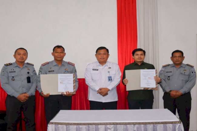 Kanwil Ditjenpas Kalsel Fasilitasi PKS antara Tiga Lapas dengan PT Sapalindo Berdikari Niaga