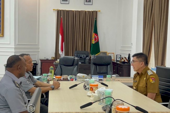 Persiapan Remisi Umum, Kalapas Atambua Audiensi dengan Bupati Belu