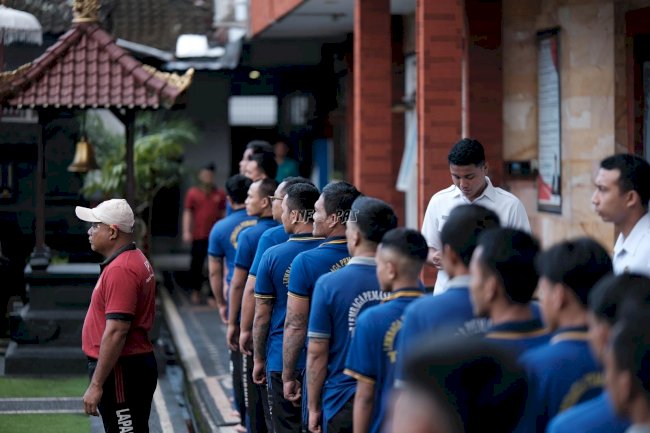 Pra-Rehab, Lapas Tabanan Perkuat Mental dan Kekompakan Warga Binaan