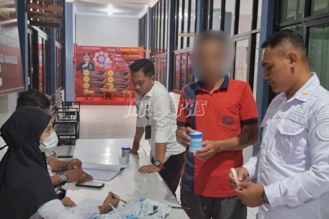 Cegah Narkoba, Lapas Sarolangun Rutin Gelar Tes Urine
