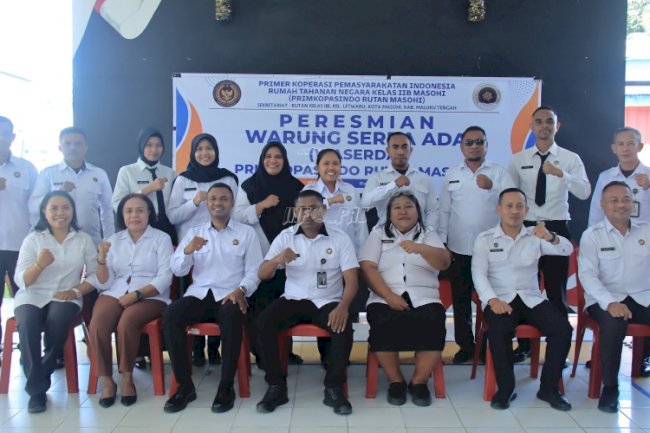 Rutan Masohi Resmi Luncurkan ‘Warung Serba Ada‘ Primkopasindo