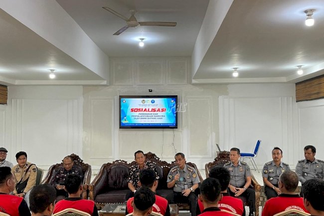 Gandeng BNNK Batanghari, Lapas Muara Bulian Sosialisasikan Bahaya Narkotika