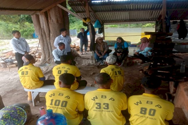 Dukung Kelancaran Pertanian, Poktan Lapas Namlea Disosialisasikan Pendaftaran e-RDKK